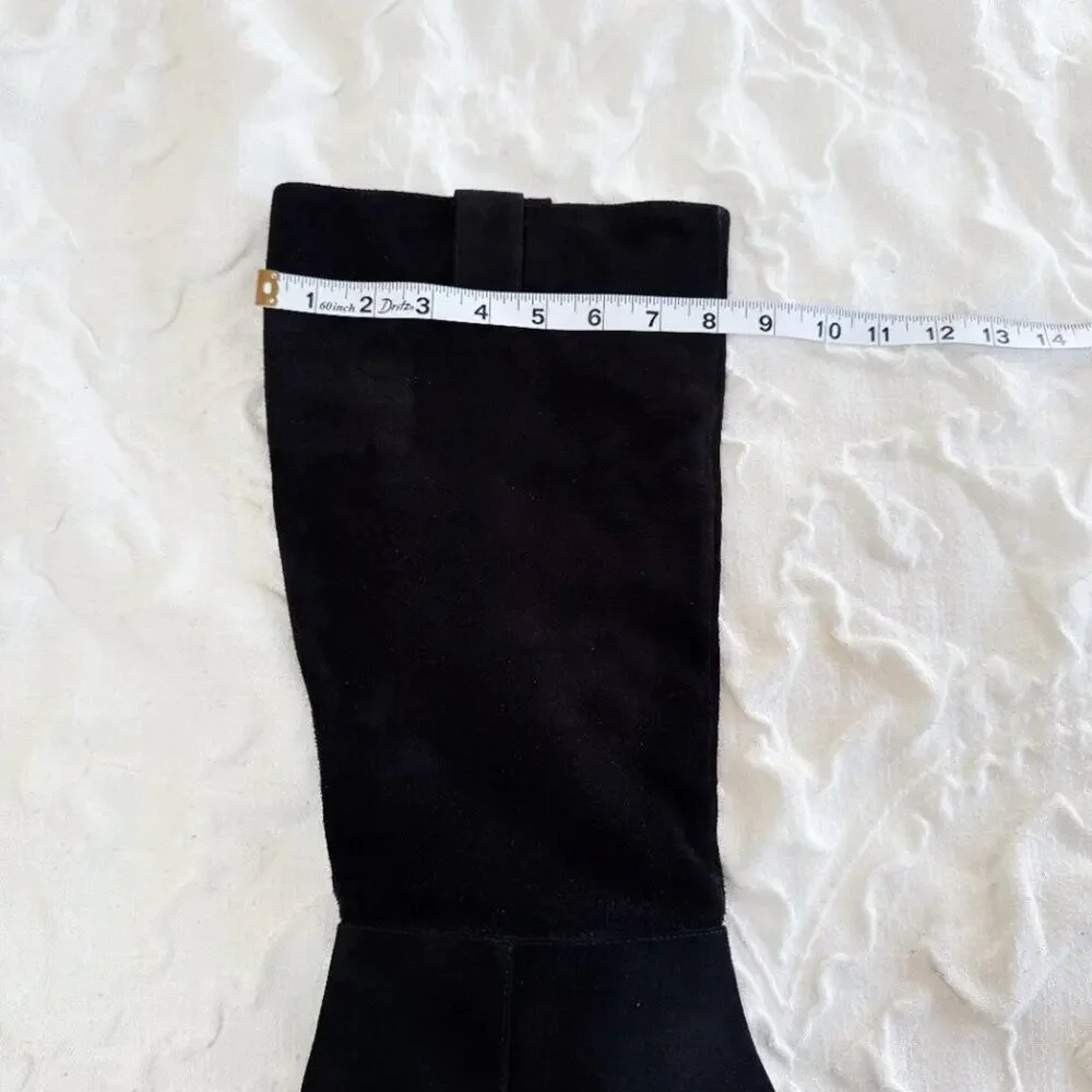 Stuart Weitzman Montana Slouch Suede Knee Boots Size 10 New